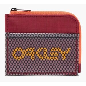 NWT‎ Oakley 90's Zip Small Wallet, Sun-dried Tomato